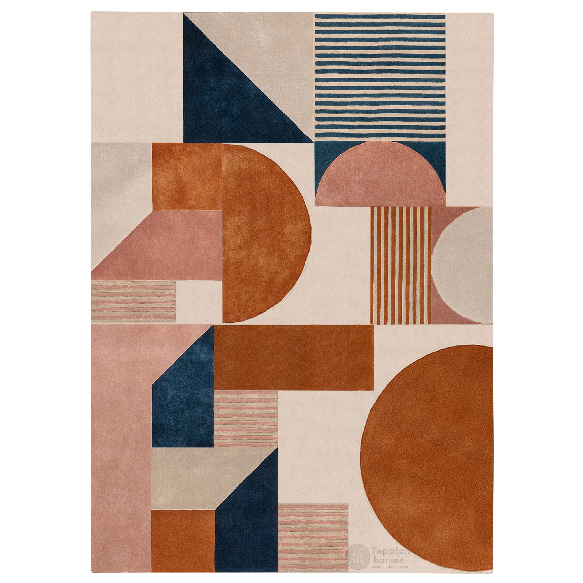 Handmade rug Woolen carpets Rectangle shape Hallway Bed Living room 7x10 8x11 9x12Tufted area rug