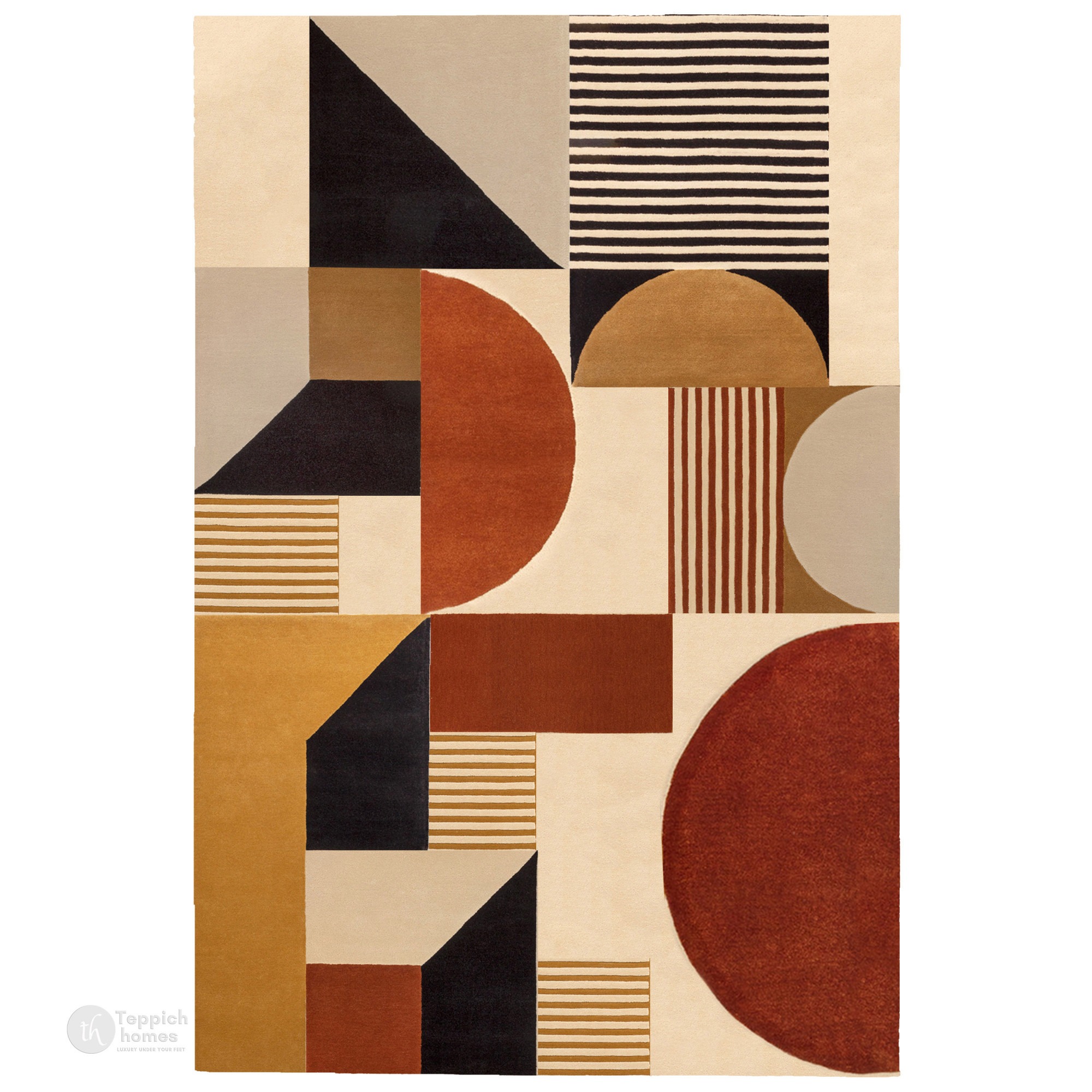 Bauhaus Terra Hand Tufted Rug