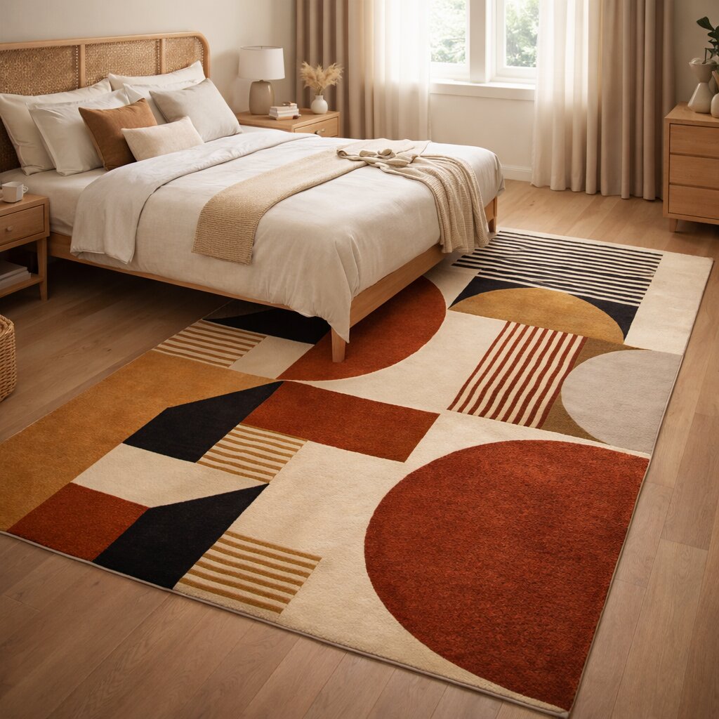 Bauhaus Terra Hand Tufted Rug