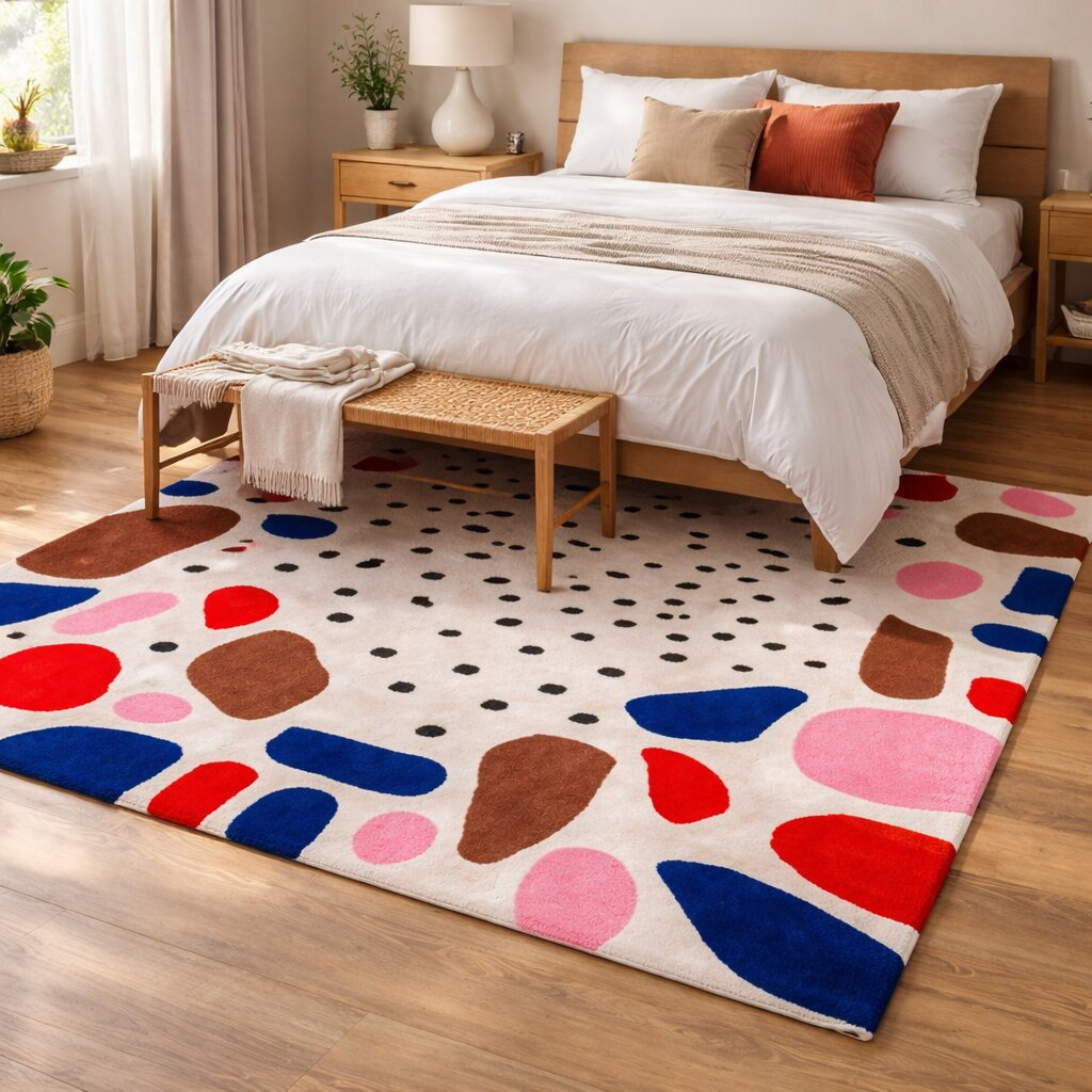 Tufted carpet 6x9 6x8 Handmade area rugs 5x7 5x8 Wool carpets Bed Living room