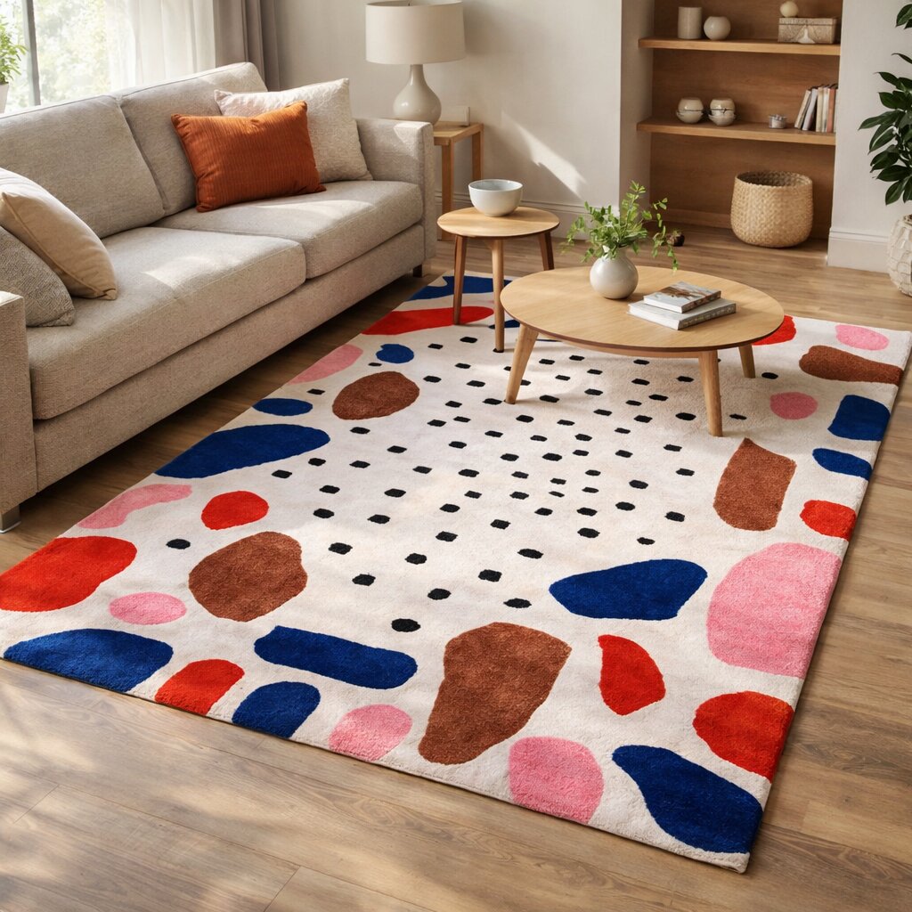 Tufted carpet 6x9 6x8 Handmade area rugs 5x7 5x8 Wool carpets Bed Living room