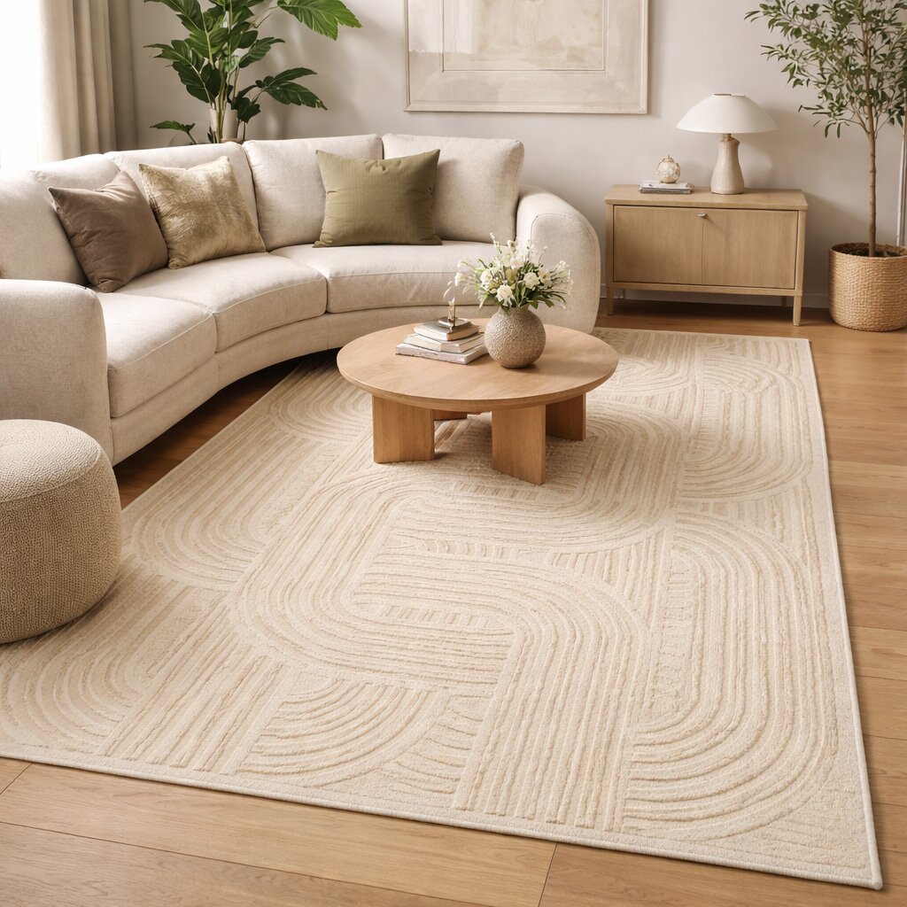 Handmade carpet White color 5x8 6x9 7x10 Area rugs Kids Living room Woolen carpets Hand tufted