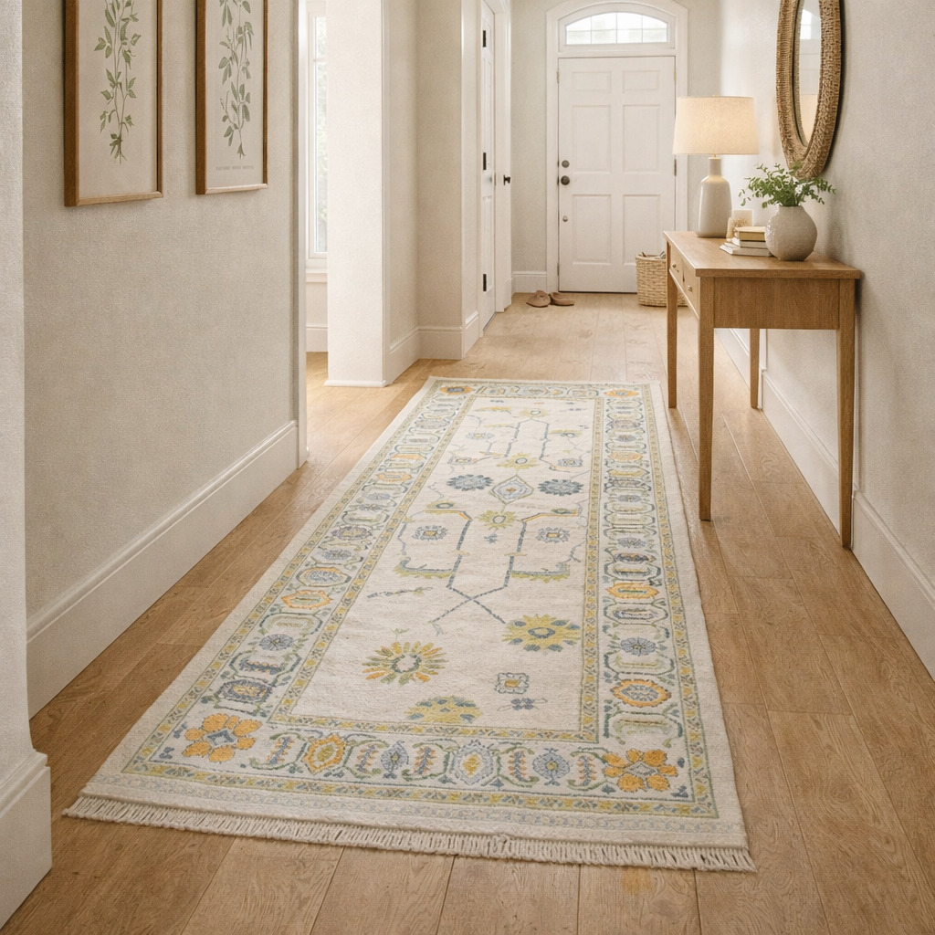 Geometric carpet Hallway Bed Living room Knotted area rugs 8x11 9x12 9x13 Rectangle shape Woolen carpets Handmade area rug