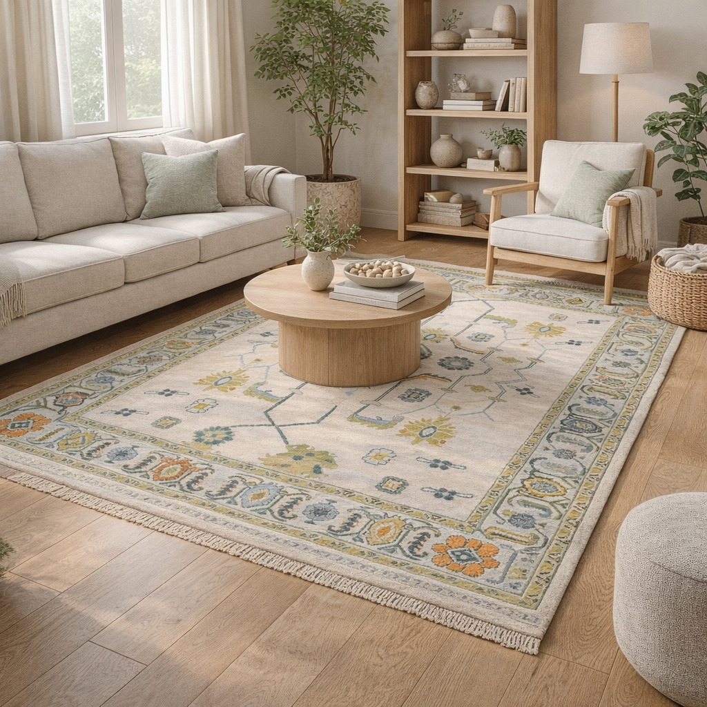 Geometric carpet Hallway Bed Living room Knotted area rugs 8x11 9x12 9x13 Rectangle shape Woolen carpets Handmade area rug