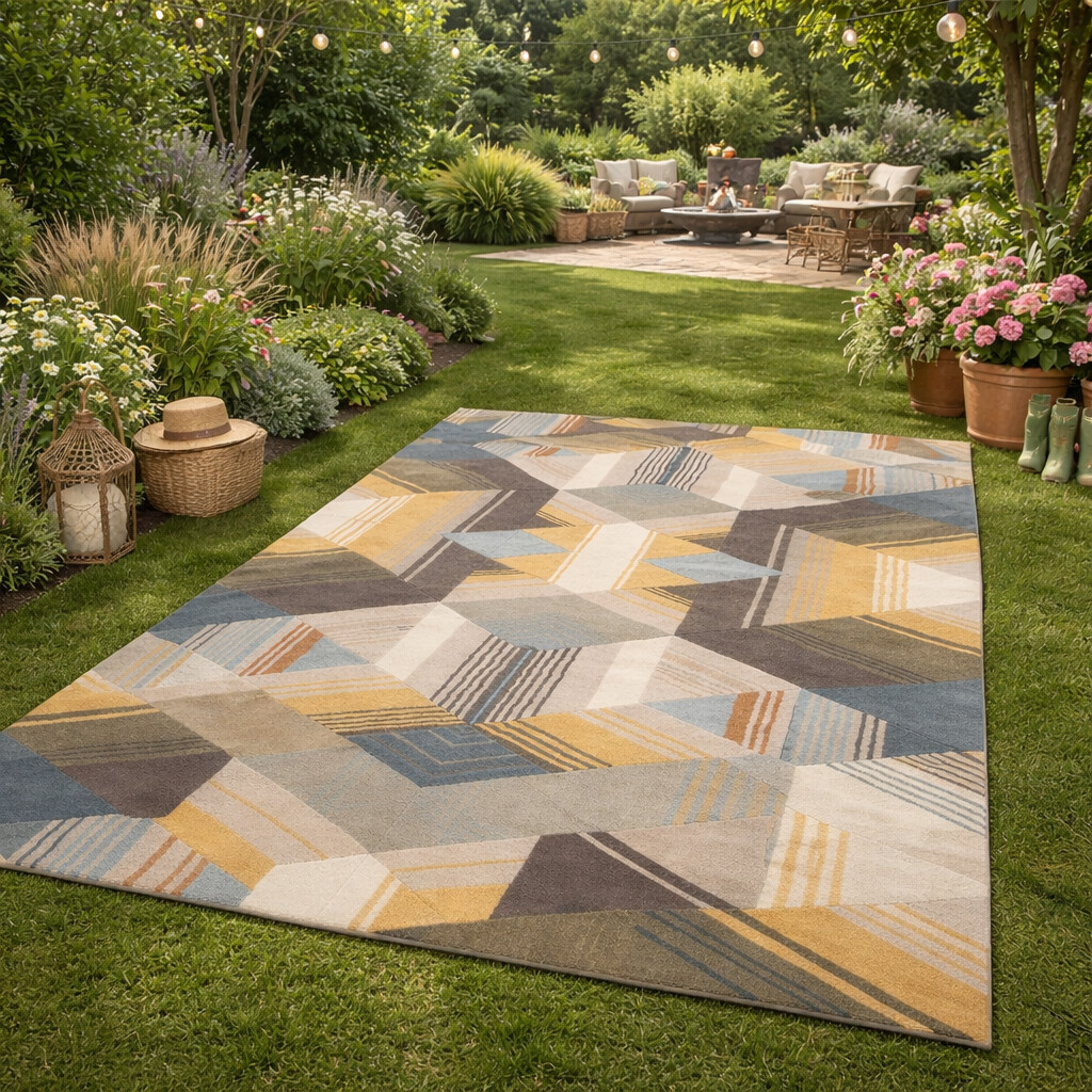 Hand Tufte Striped Rug Wool Area Rug 8x10 8x11 9x12 10x14 Large Carpet