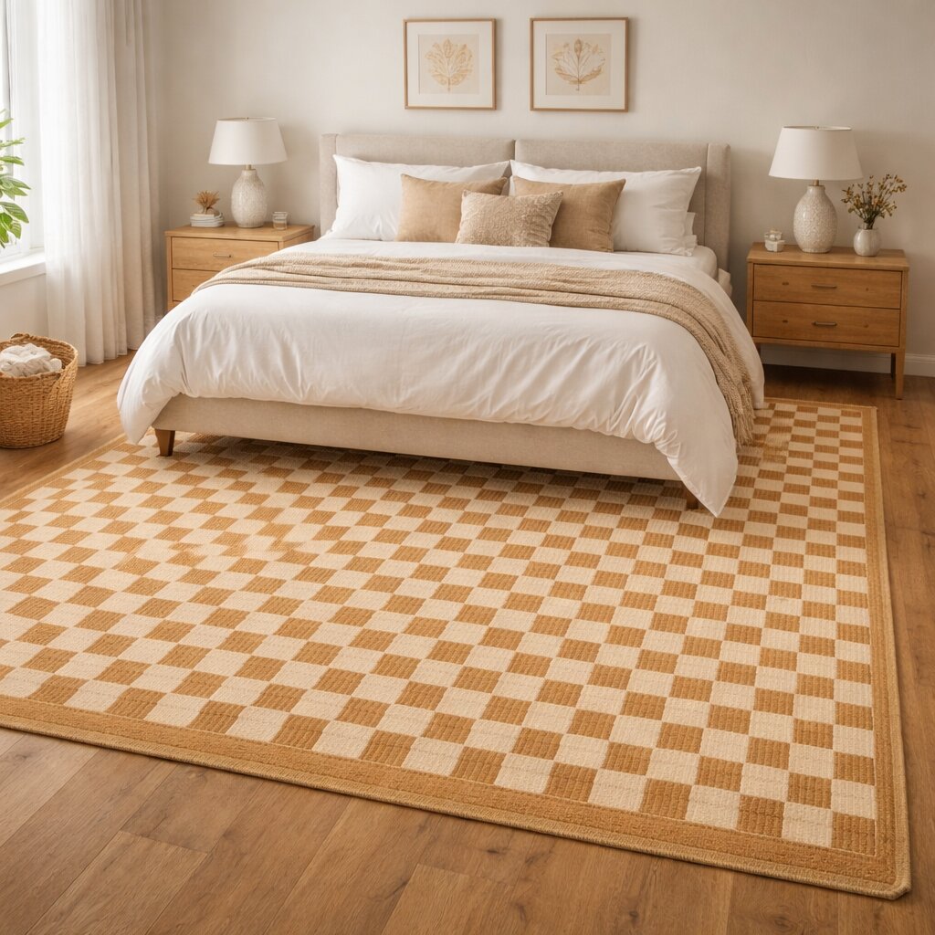 Handmade carpet  12x12 11x12 10x13 9x13  Tufted wool  Cream and Orange color  Hallway Dining Living room