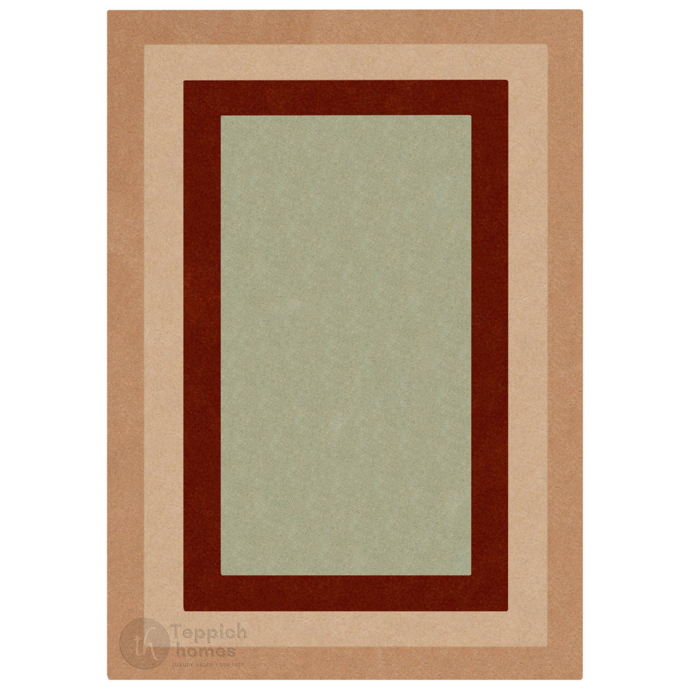 Image of Living room rug | Geometric carpet | Area rugs | 5x8, 6x9, 7x10, 8x11 | Wool carpets | Hand tufted