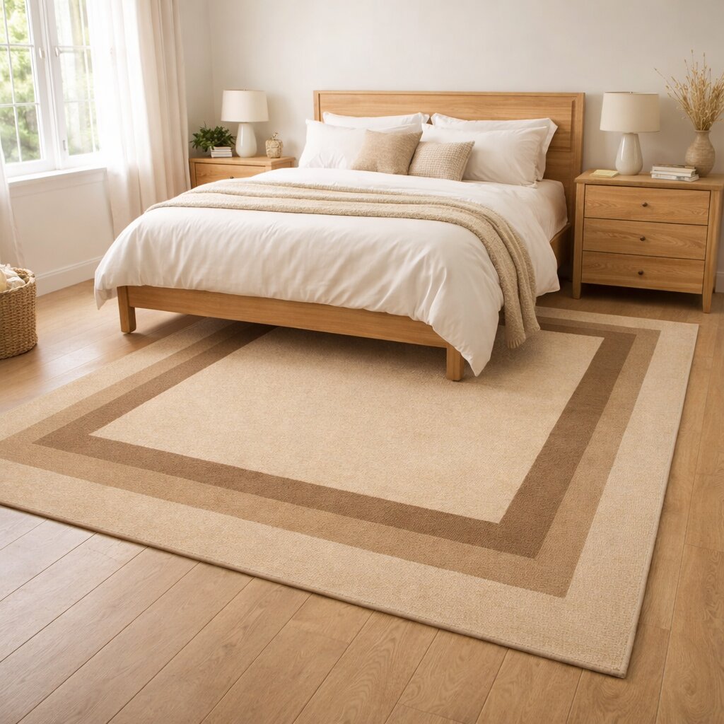 Rugs for Living room  Geometric carpet  Area rug  5x7 5x8 6x9 7x10  Beige wool carpet  Hand tufted