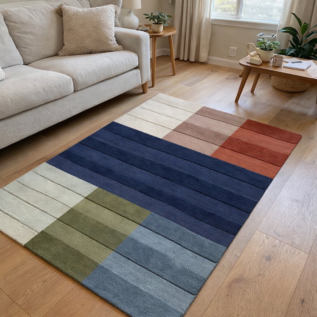 Area rug 5x8  6x10 8x11 9x13 10x14  Tufted carpet  Handmade rugs  Bed Living room