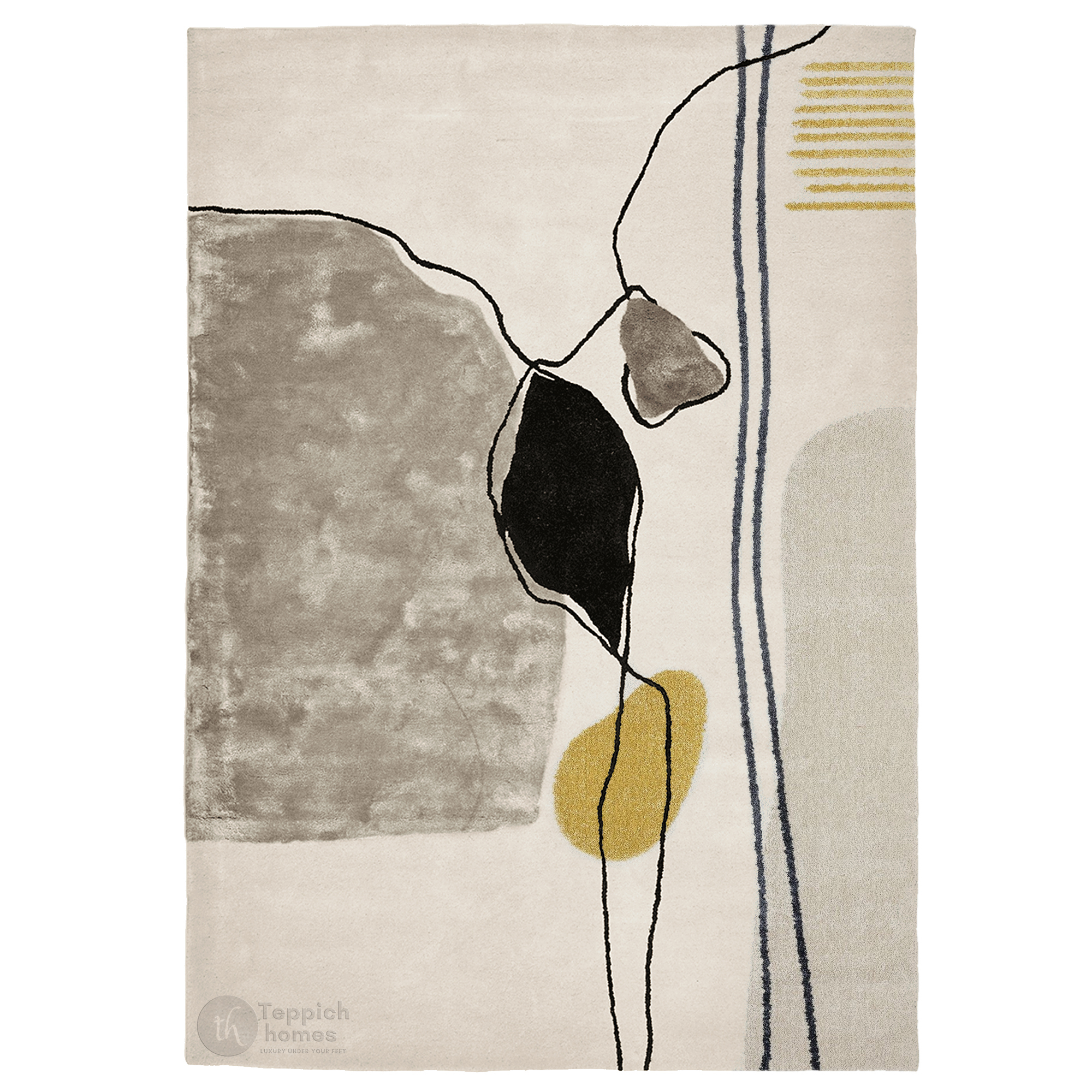 Handmade Tufted Rugs Soft Ivory Wool Carpets for Hallway Living Room Available in 6x10 9x12 9x13 10x10