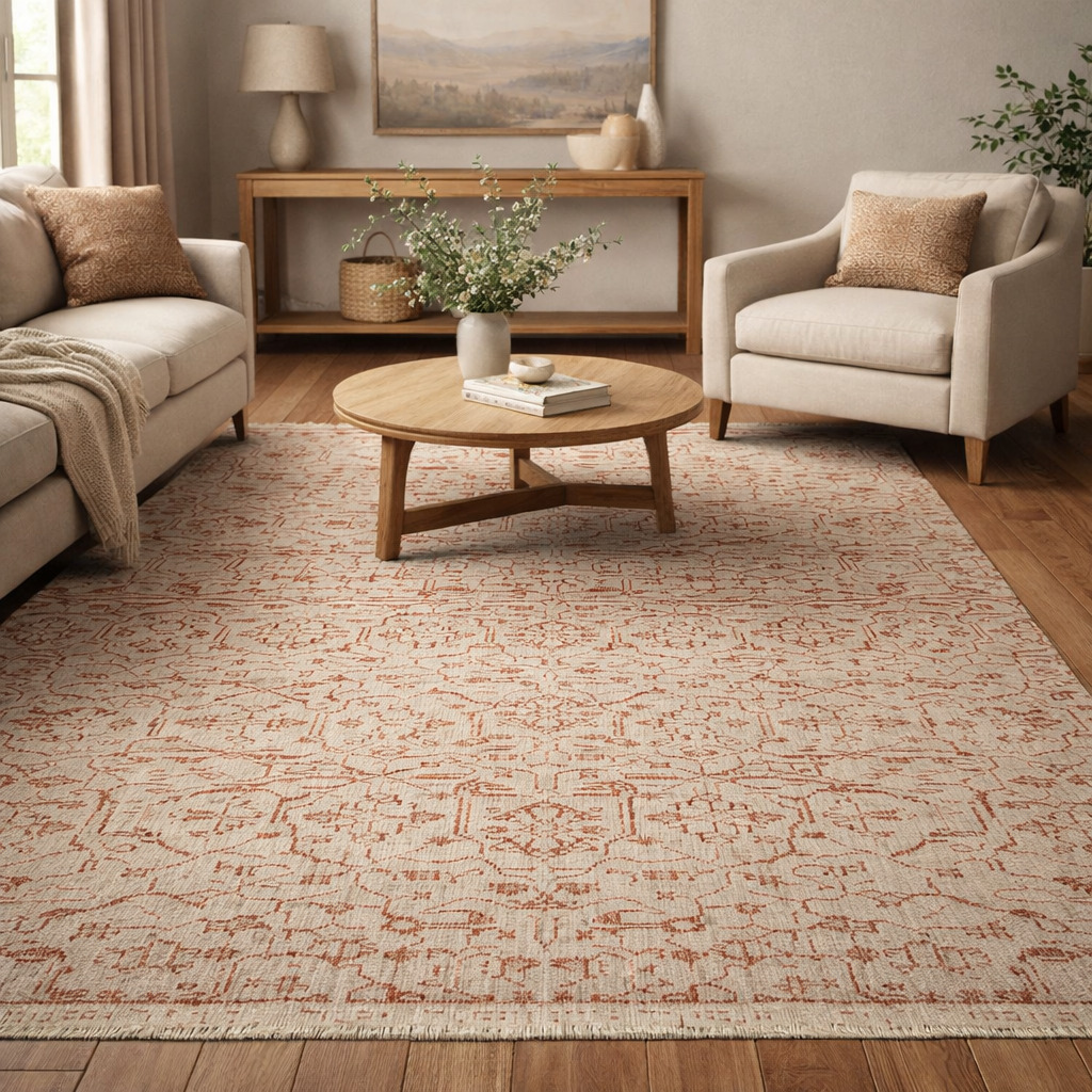 Pink Hand Knotted Wool Rug for Living Room Bedroom and Hallway Cozy Rectangle Area Carpet 5x7 6x9 8x10 9x13