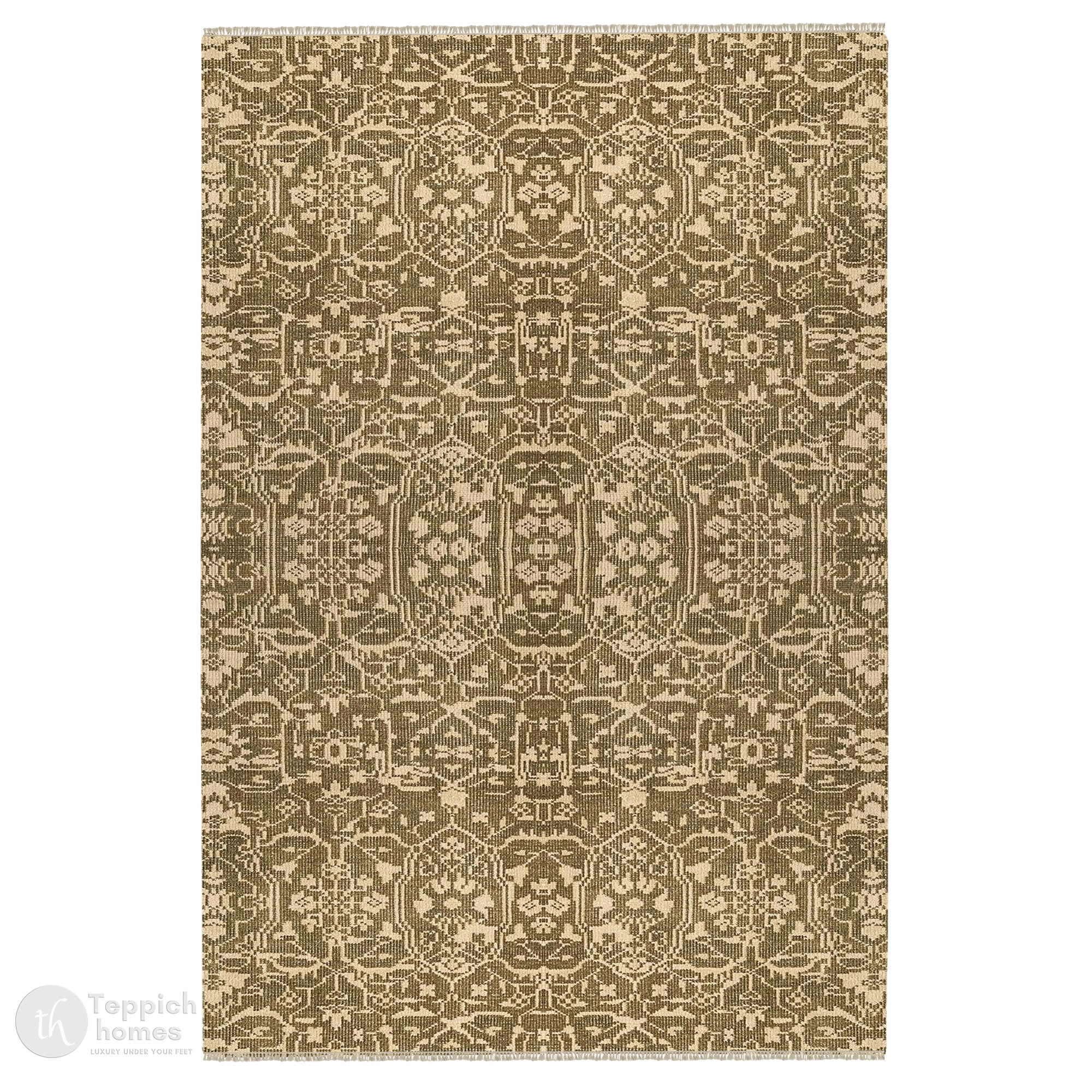 Sage Green Hand Knotted Wool Rug for Living Room Bedroom and Hallway Rectangle Area Carpet in 9x10 10x10 10x14 12x15