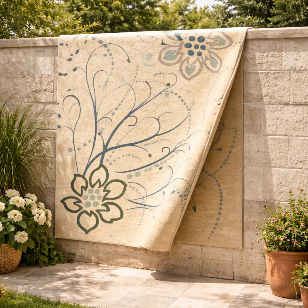 Tufted rug 5x8 Cream color 6x9 7x10 8x11 8x13 Bed Living room Hallway Wool area rugs Floral carpet