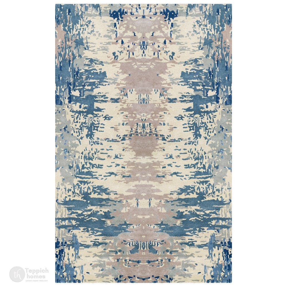 Image of Abstract carpet | 5x8, 6x8, 6x10, 8x11 | Hallway, Dining room | Area rug | Woolen carpet