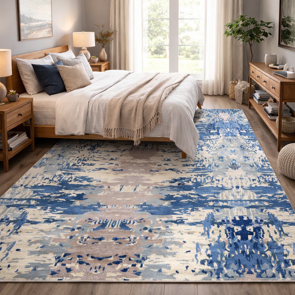 Abstract carpet  5x8 6x8 6x10 8x11  Hallway Dining room  Area rug  Woolen carpet