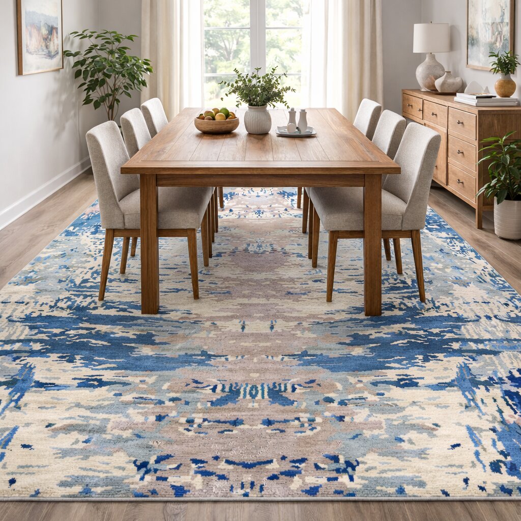 Abstract carpet  5x8 6x8 6x10 8x11  Hallway Dining room  Area rug  Woolen carpet