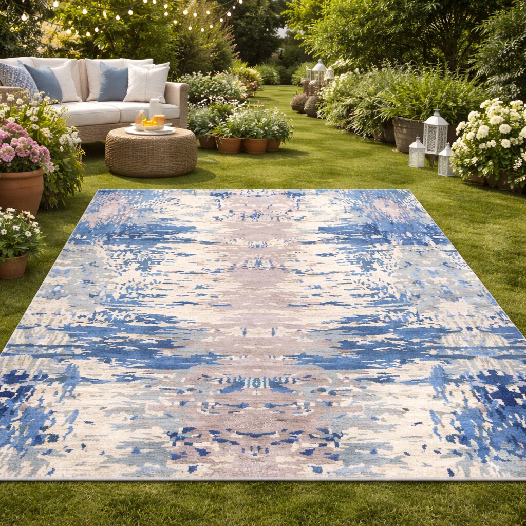 Abstract carpet  5x8 6x8 6x10 8x11  Hallway Dining room  Area rug  Woolen carpet