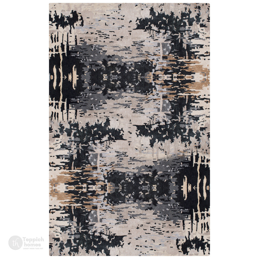 Image of Area rug 8x11 | 8x13, 9x12, 10x14, 11x13 | Hallway, Bed, Living, room | Tufted carpet | Abstract carpet