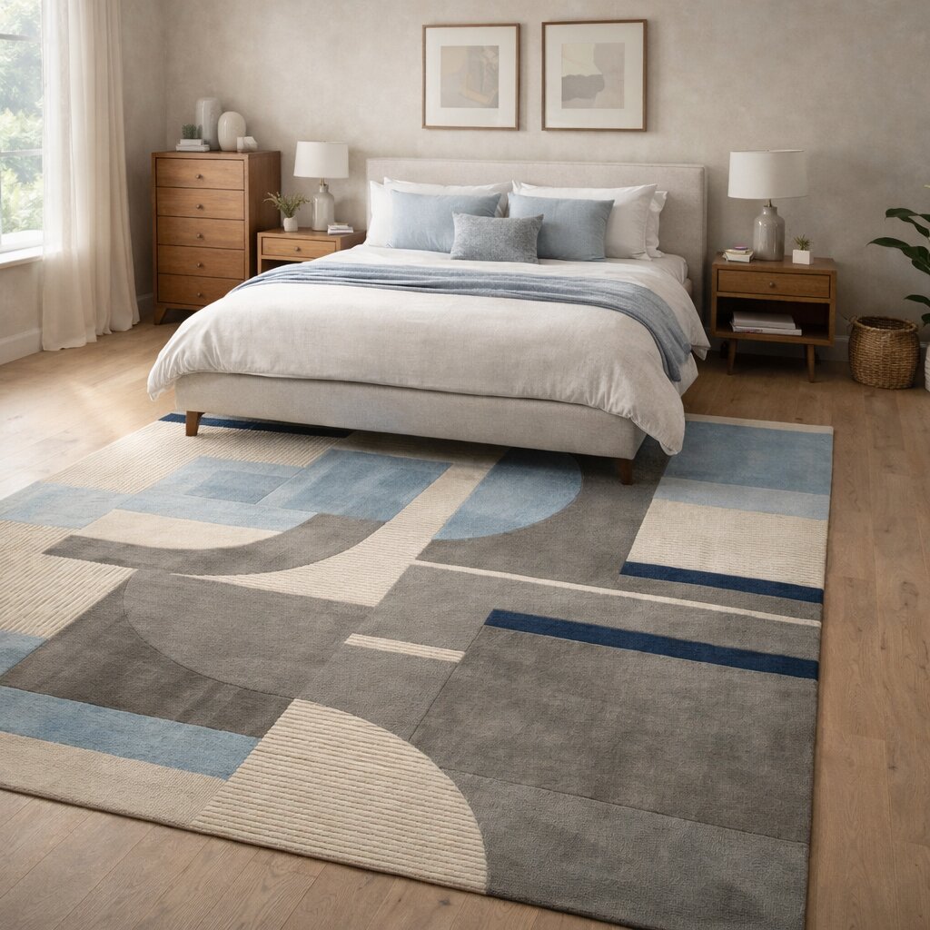 Urban Modern Living Room Rug