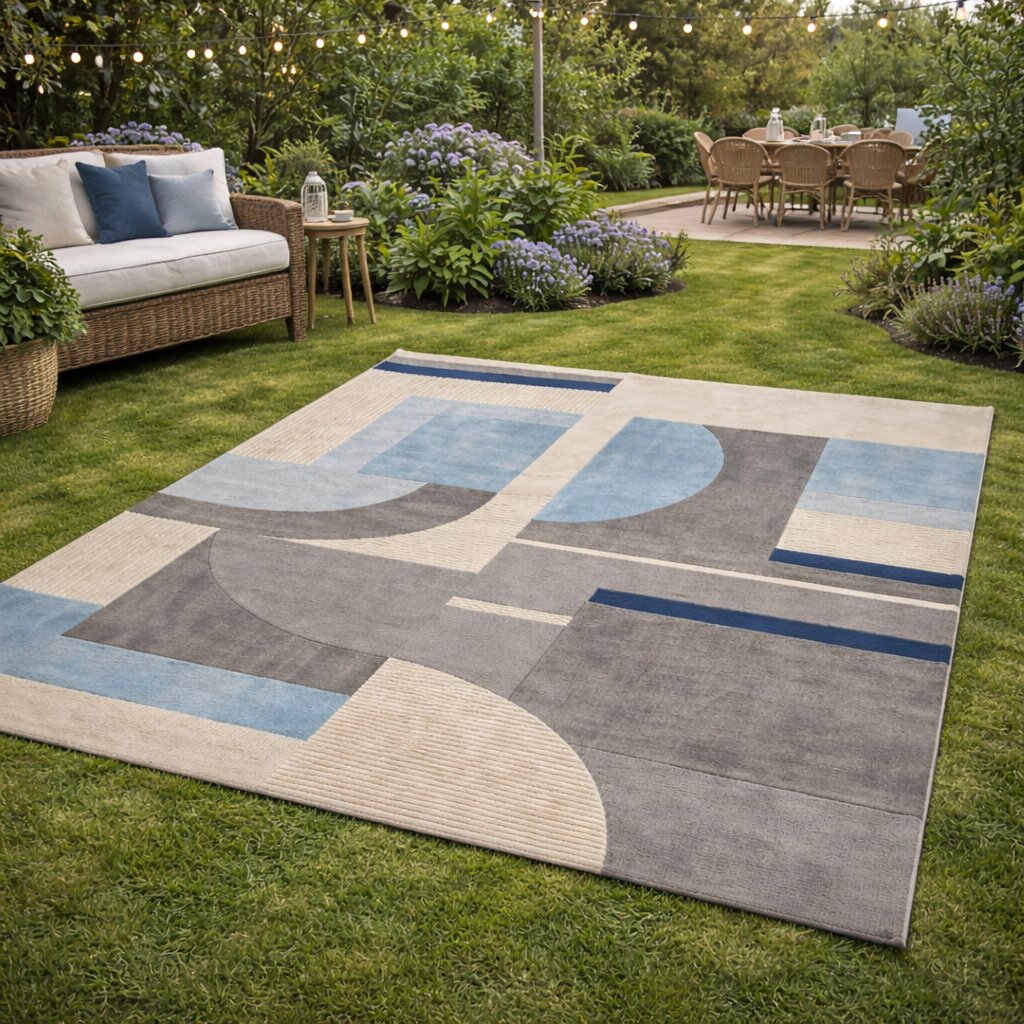 Urban Modern Living Room Rug