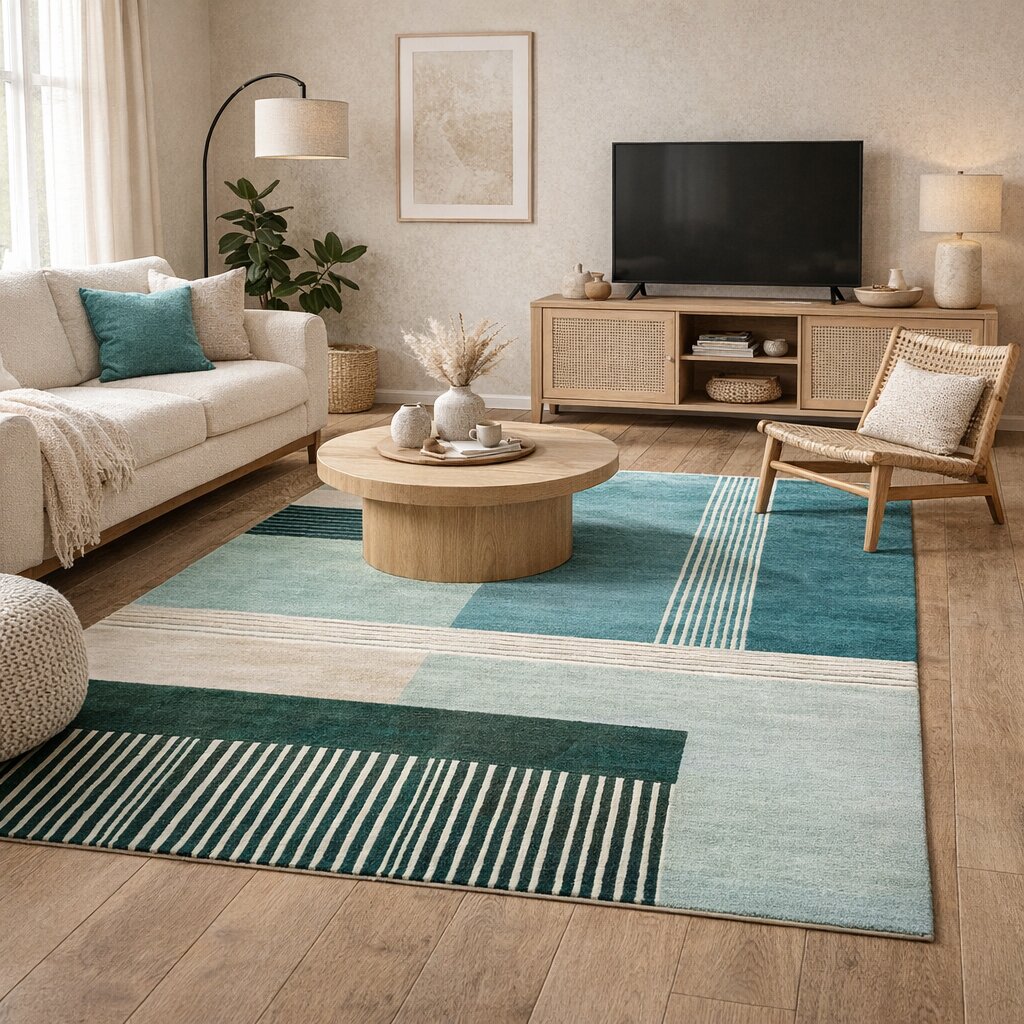 Rug 12x18 11x13 9x13 6x10 Geometric design Wool area rugs Hallway Dining Living rooms Tufted carpet