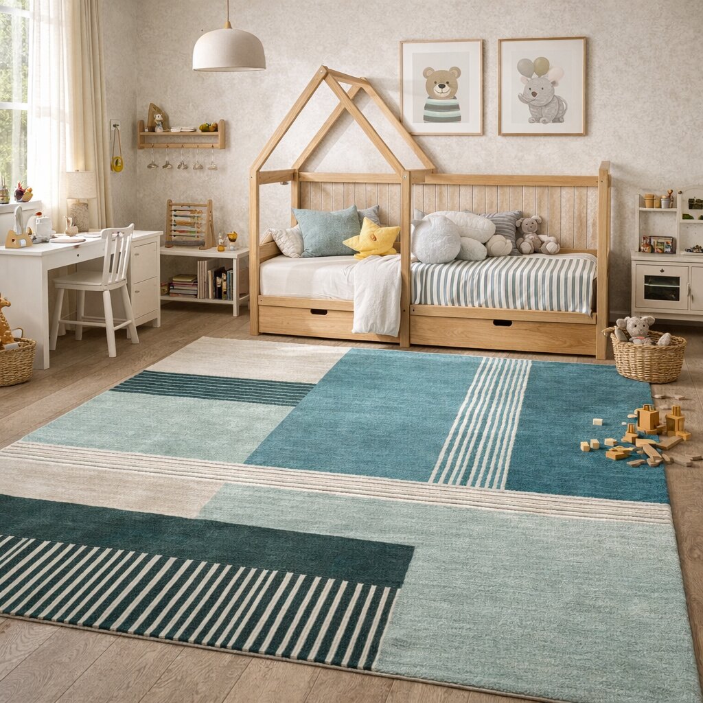 Rug 12x18 11x13 9x13 6x10 Geometric design Wool area rugs Hallway Dining Living rooms Tufted carpet