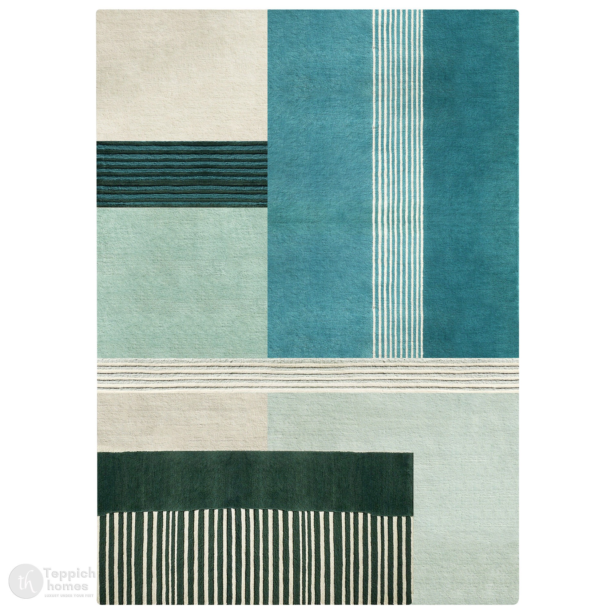Rug 12x18 11x13 9x13 6x10 Geometric design Wool area rugs Hallway Dining Living rooms Tufted carpet