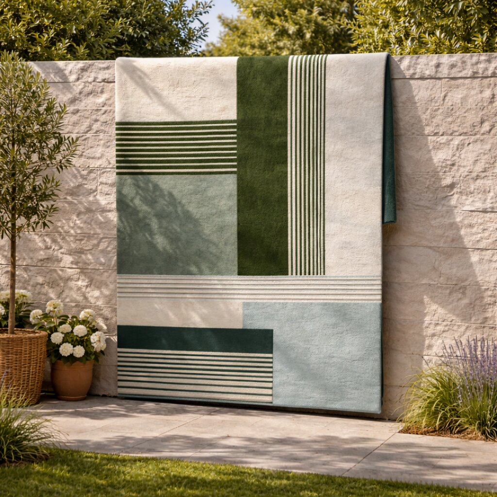 Stylish Geometric Woolen Area Rugs - Hand-Tufted Carpets for Living Room Hallway in Sizes 5x8 8x11 10x14 11x13 - Perfect Rectangular Rugs for Any Space