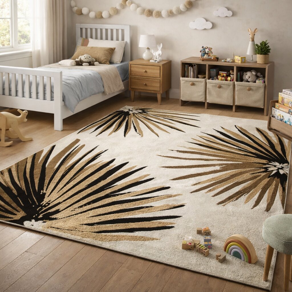 White color rug 5x8 6x10 8x13 10x14 Geometric carpet Tufted area rugs Bed Living room Rectangle shape