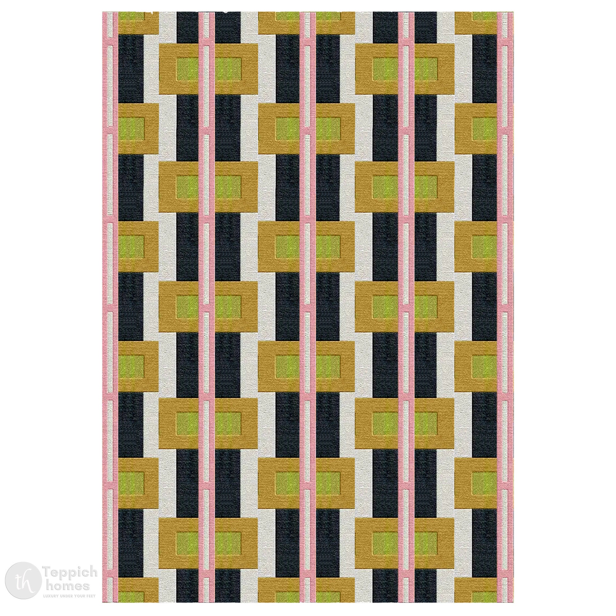 Wool carpet 5x8 6x9 8x13 9x12 Geometric area rugs Hand tufting Bed Kids Living room Rectangular carpets