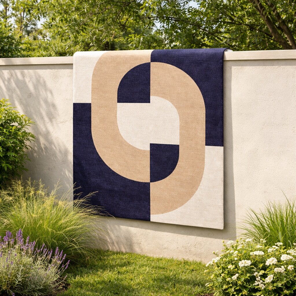 Beige and Blue rug 5x8 7x10 8x13 9x12 Geometric carpet Wool area rugs Hand tuft Bed Living room