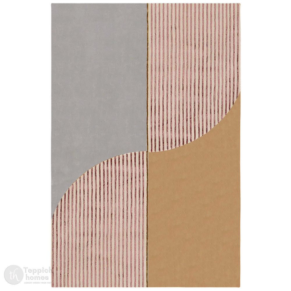 Image of Rugs 6x8, 8x13, 9x13, 10x14, Geometric carpet, Wool area rug, Hand tuft, Hallway, Living room, Rectangular carpets