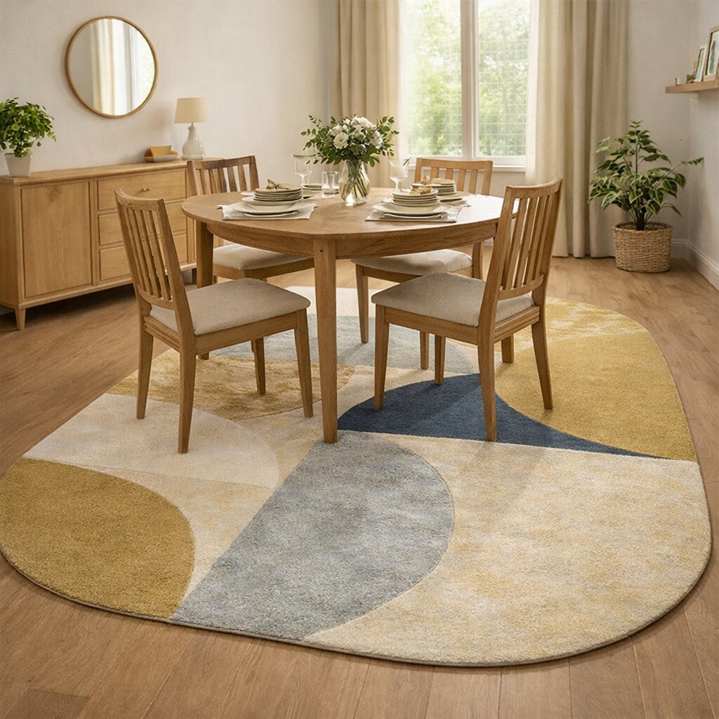 Retro Arch Geometric 9x12 Rug