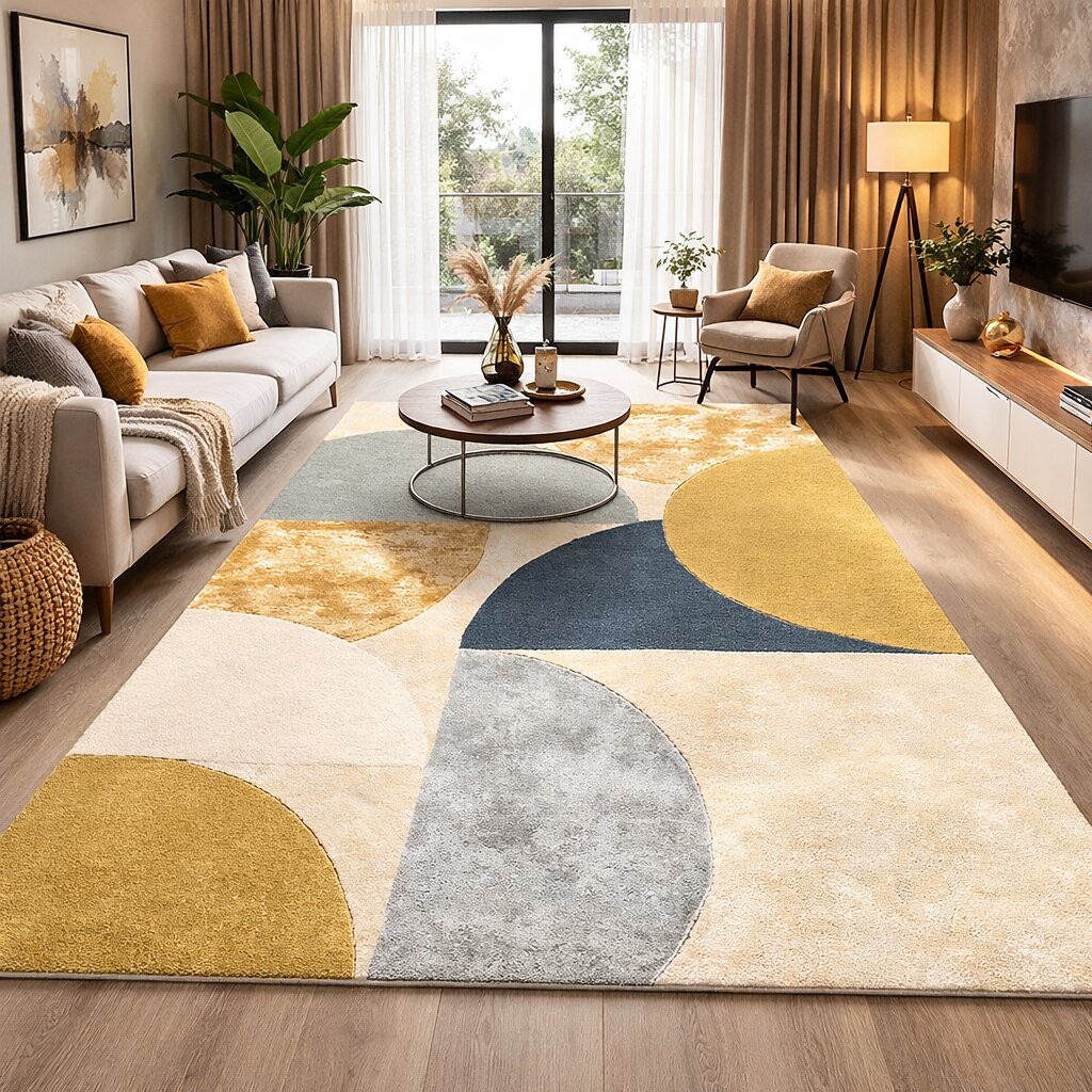 Handmade Tufted Wool Rugs Contemporary Area Rugs 10x13 10x14 12x12 12x15 Bedroom Living Room