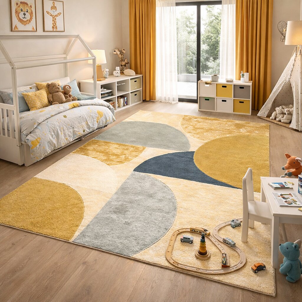 Handmade Tufted Wool Rugs Contemporary Area Rugs 10x13 10x14 12x12 12x15 Bedroom Living Room