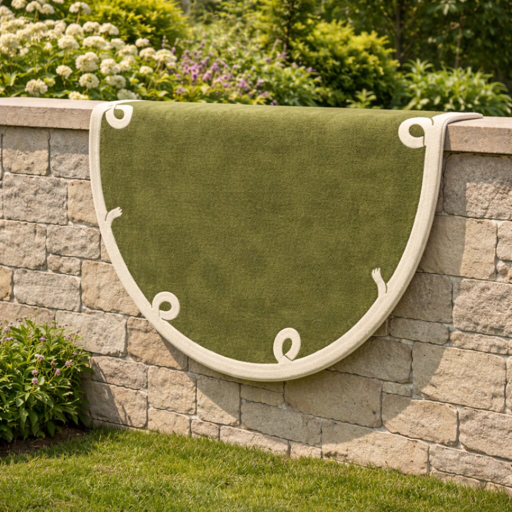 Hand Tufte Round Rug 6x6 7x7 8x8 9x9 Green Area Rug Bedroom