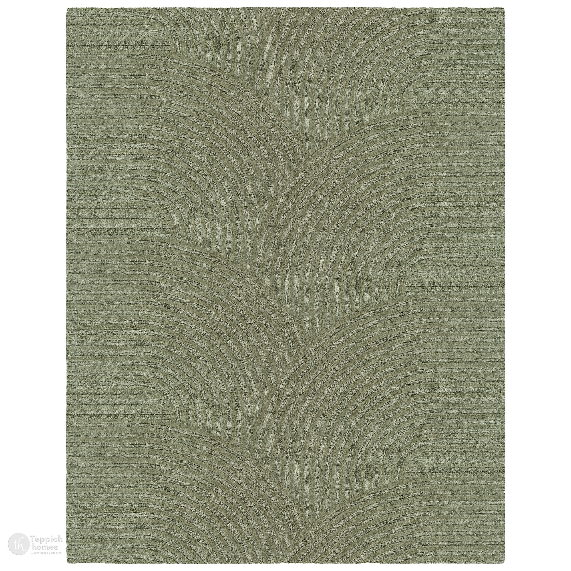 Sage Green Hand Tufted Area Rugs Large Sizes 8x11 8x13 9x12 9x13 Bedroom Hallway Soft Wool Carpets