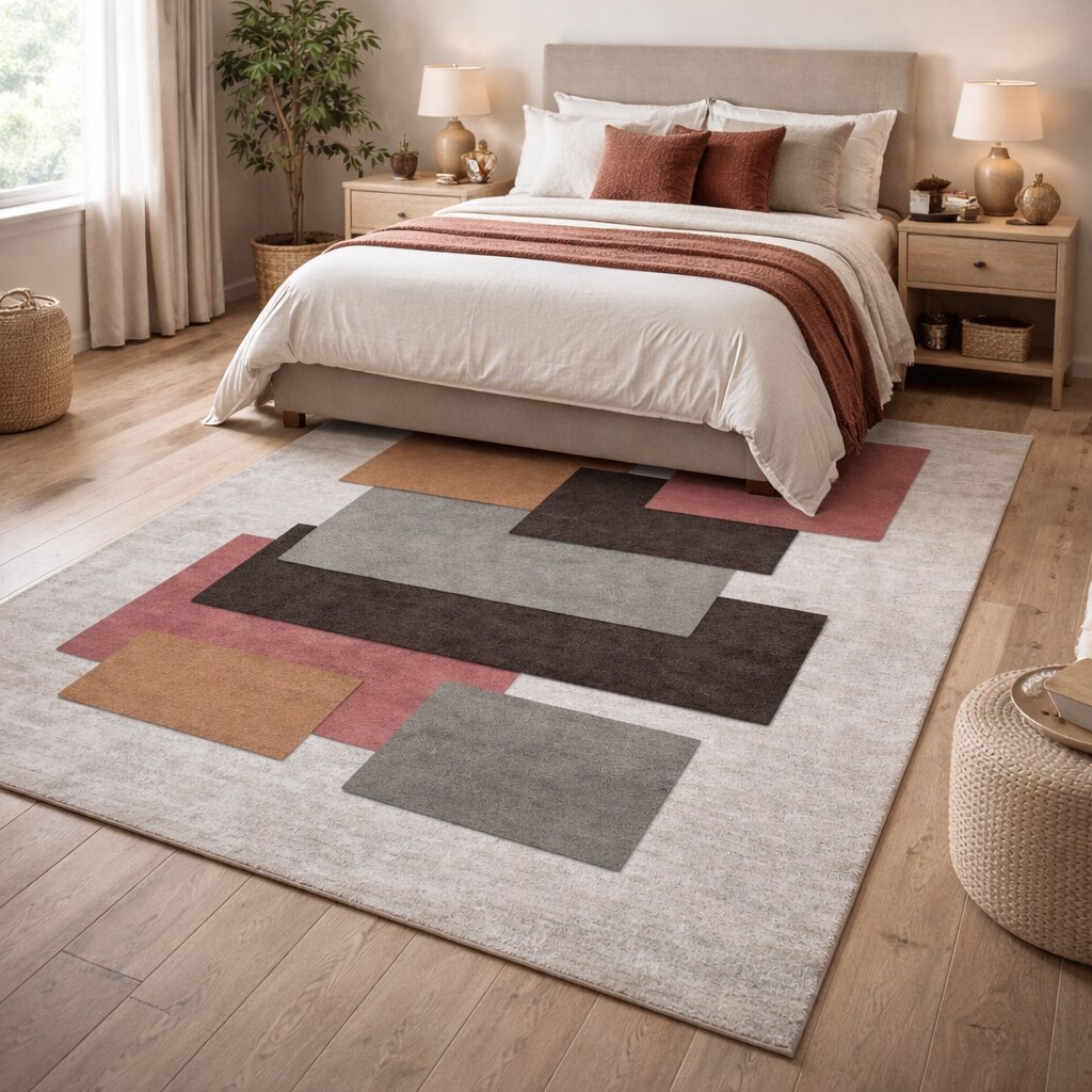 Modern Art Design Living Room Rug