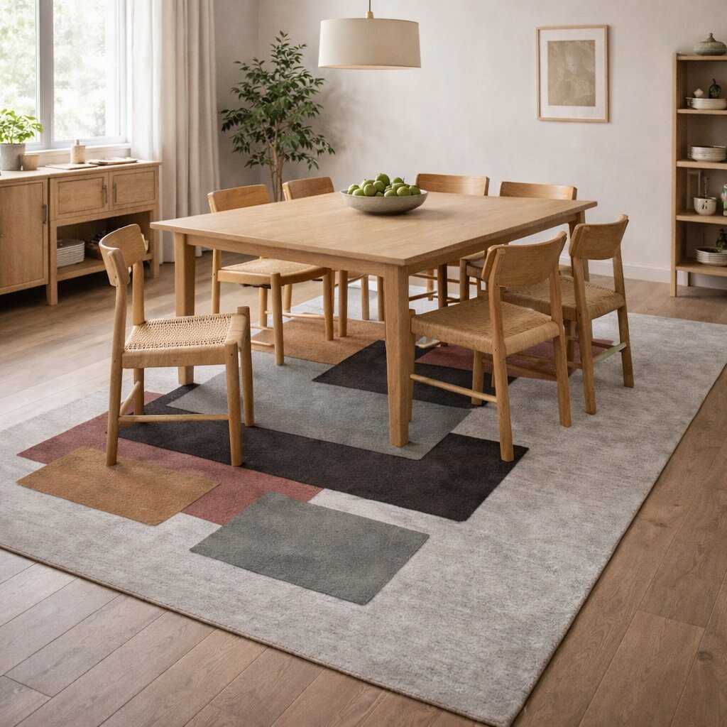 Modern Art Design Living Room Rug