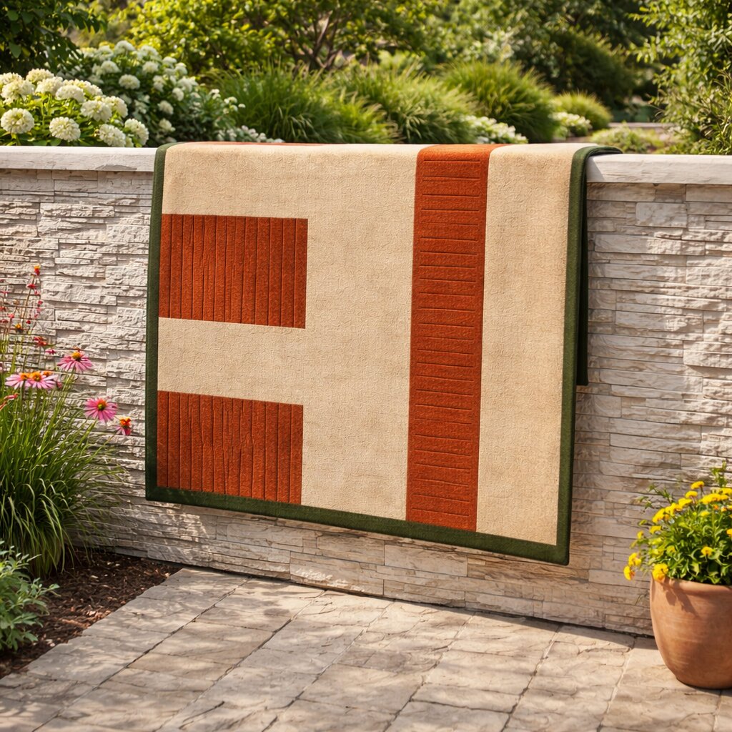 Minimalist Linear Pattern Living Room Area Rug