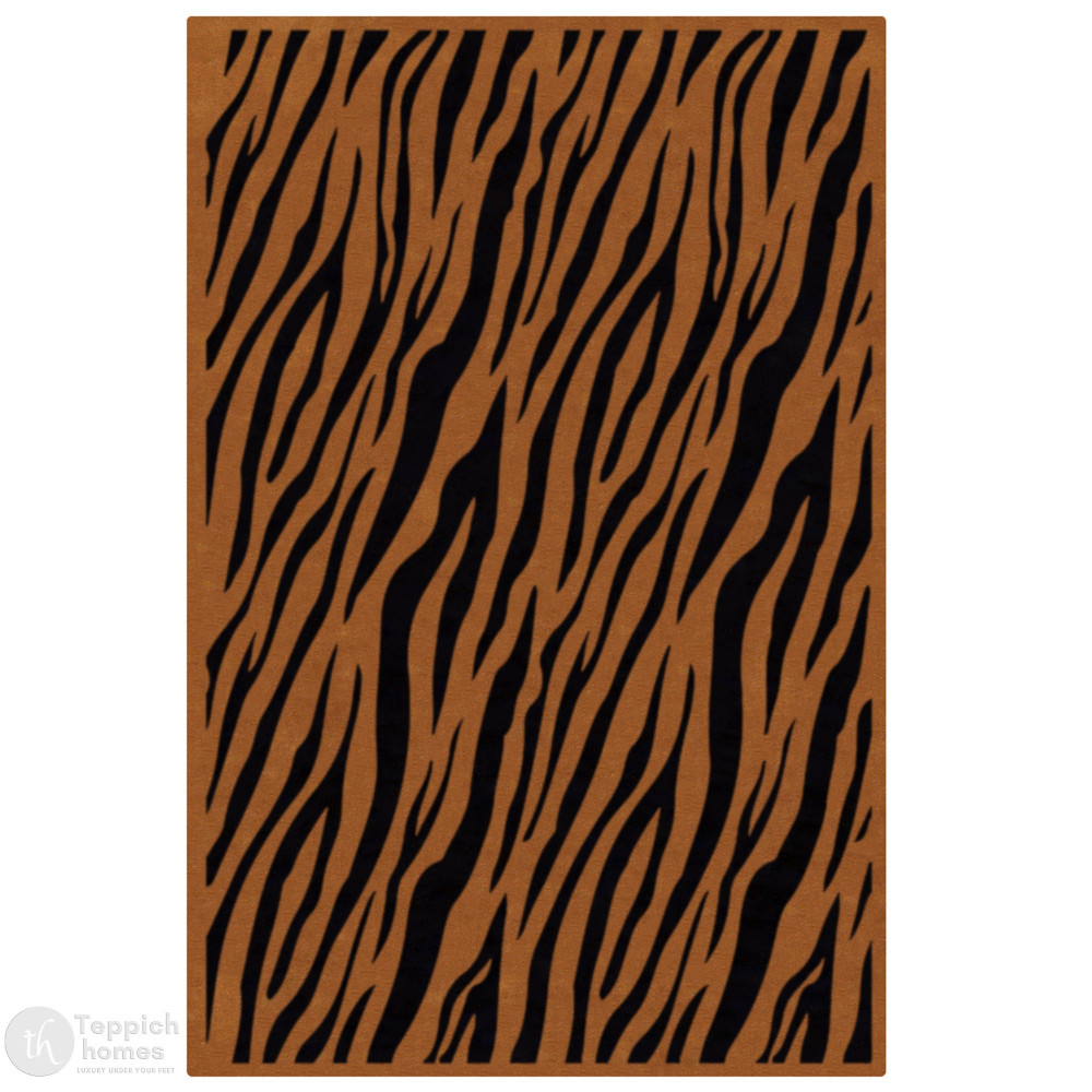 Image of Bold Animal Print Hand Tufted Area Rug