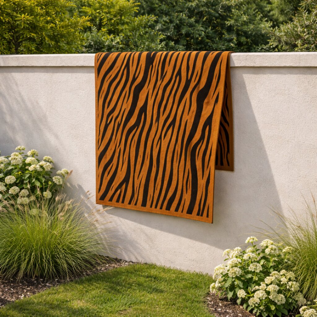 Bold Animal Print Hand Tufted Area Rug