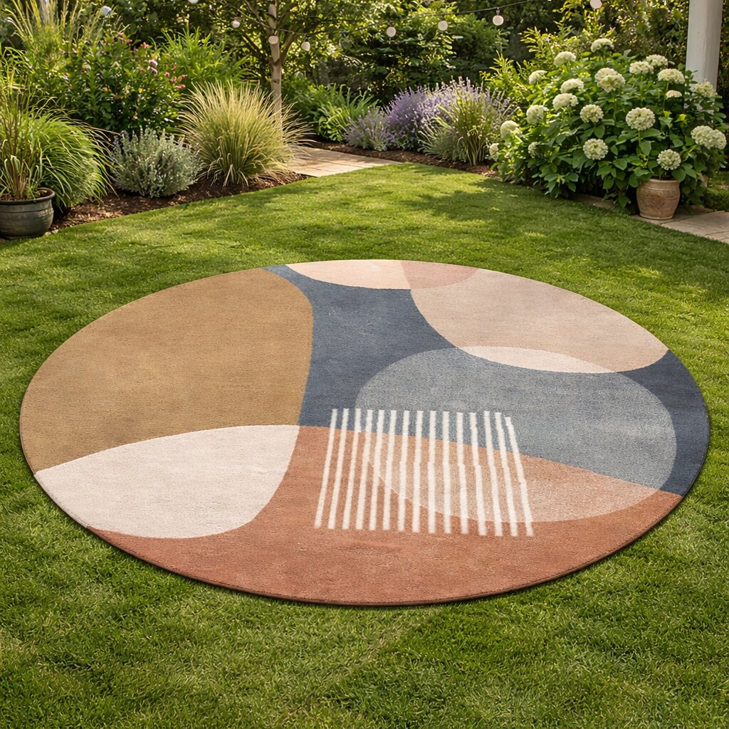 Charcoal Carpet Hand Tufted 8x8 9x9 10x10 11x11 Wool Carpet Round Rug Living Room Bedroom