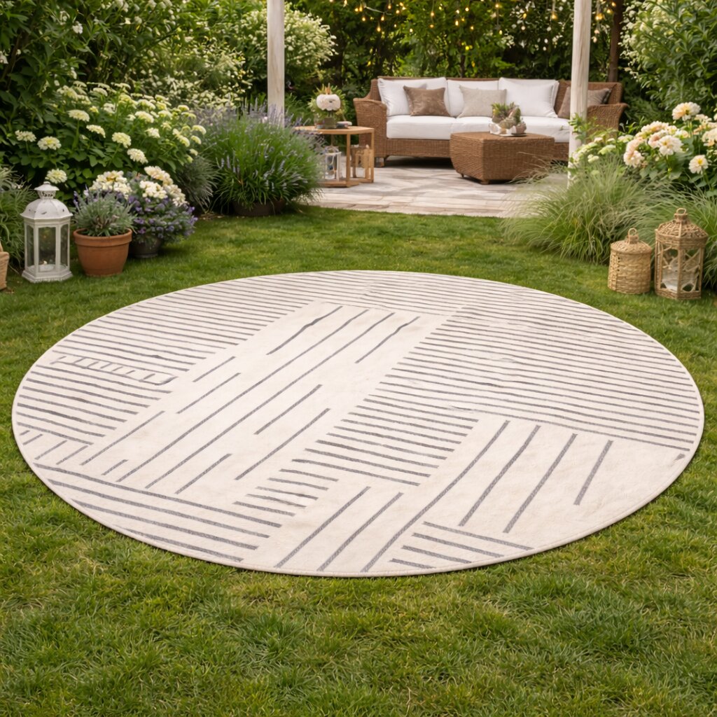 Round Rug Hand Tufted 6x6 7x7 8x8 9x9 Wool Area Rug Bedroom Living Room