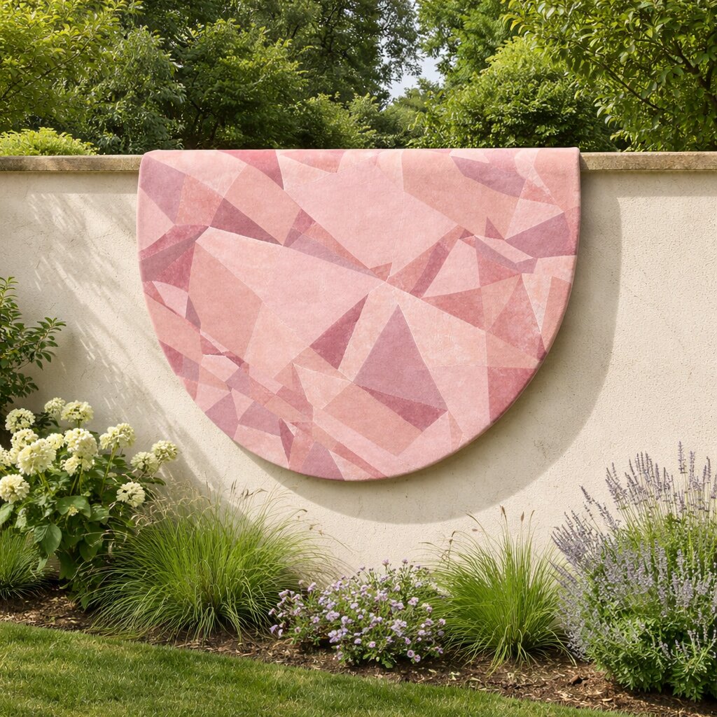 Round Rug Hand Tufted Wool Viscose Rug 7x7 8x8 9x9 Circle Carpet