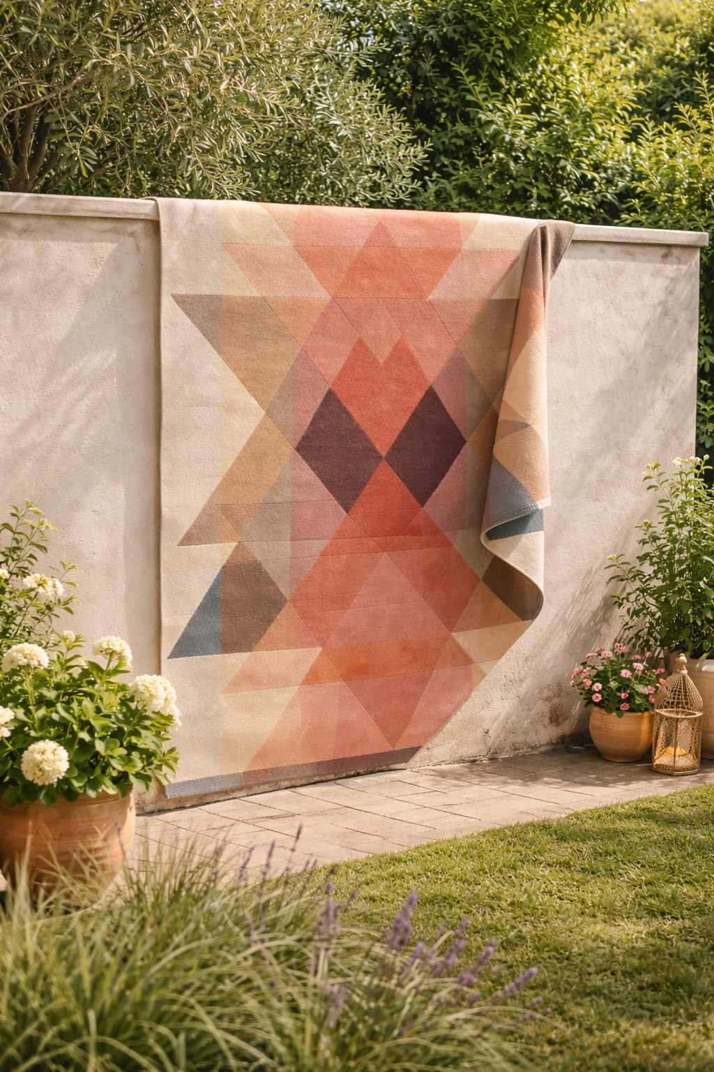 Tufted Modern Multi Color Handmade Rug 6x8 6x9 6x10 7x10 Wool Area Rug Bedroom