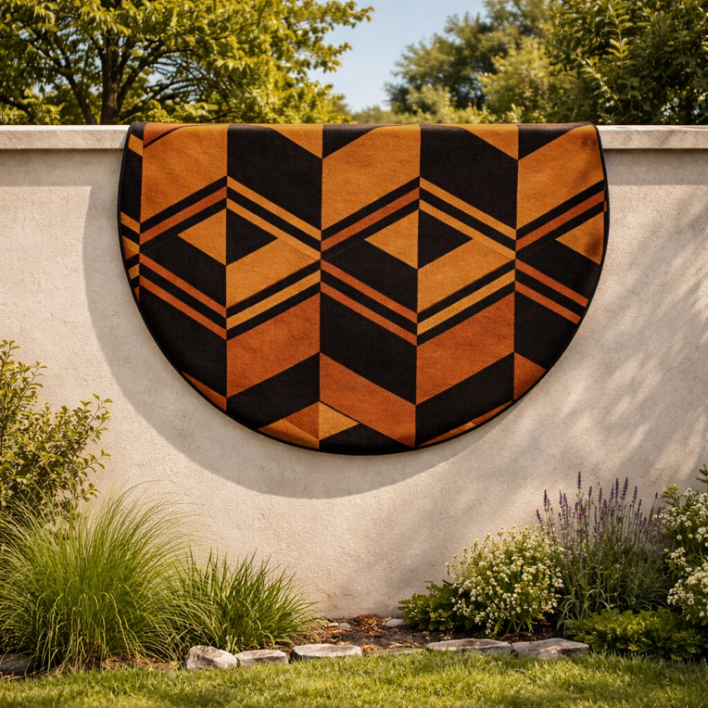 Rust Round Rug 9x9 10x10 11x11 12x12 Hand Tufted Dinning Room Contemporary Carper Wool Large Area Rug