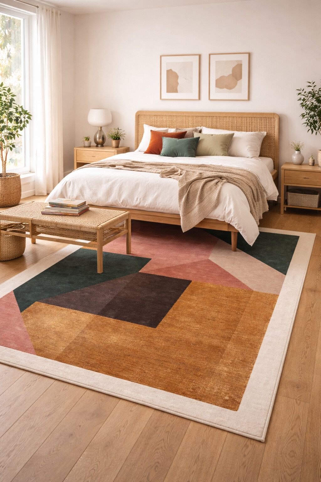 Premium tufted rugs  5x7 Wool rug  Brown rugs for Living room  6x9 7x10 8x11 9x12  Handmade  Minimalist rugs