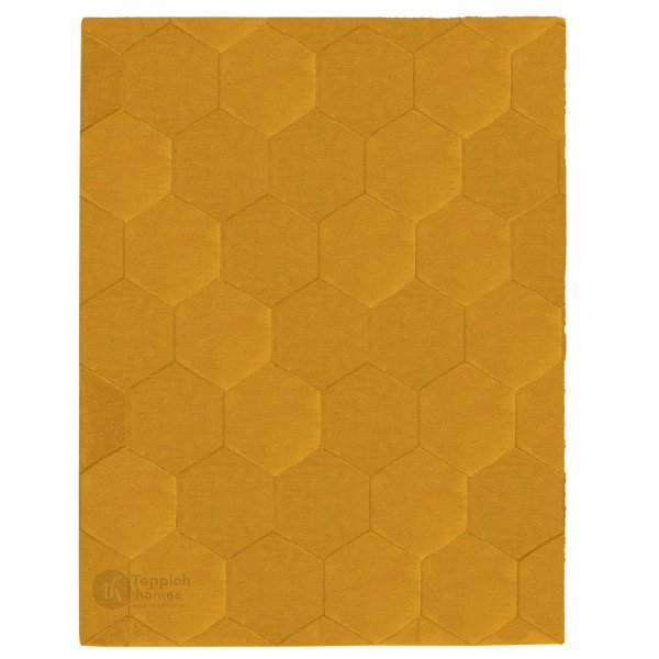 Image of Living Room 8x10, Wool Carpet, 6x8, 6x9, 7x10, Yellow Color, Hand Tufted, Bedroom