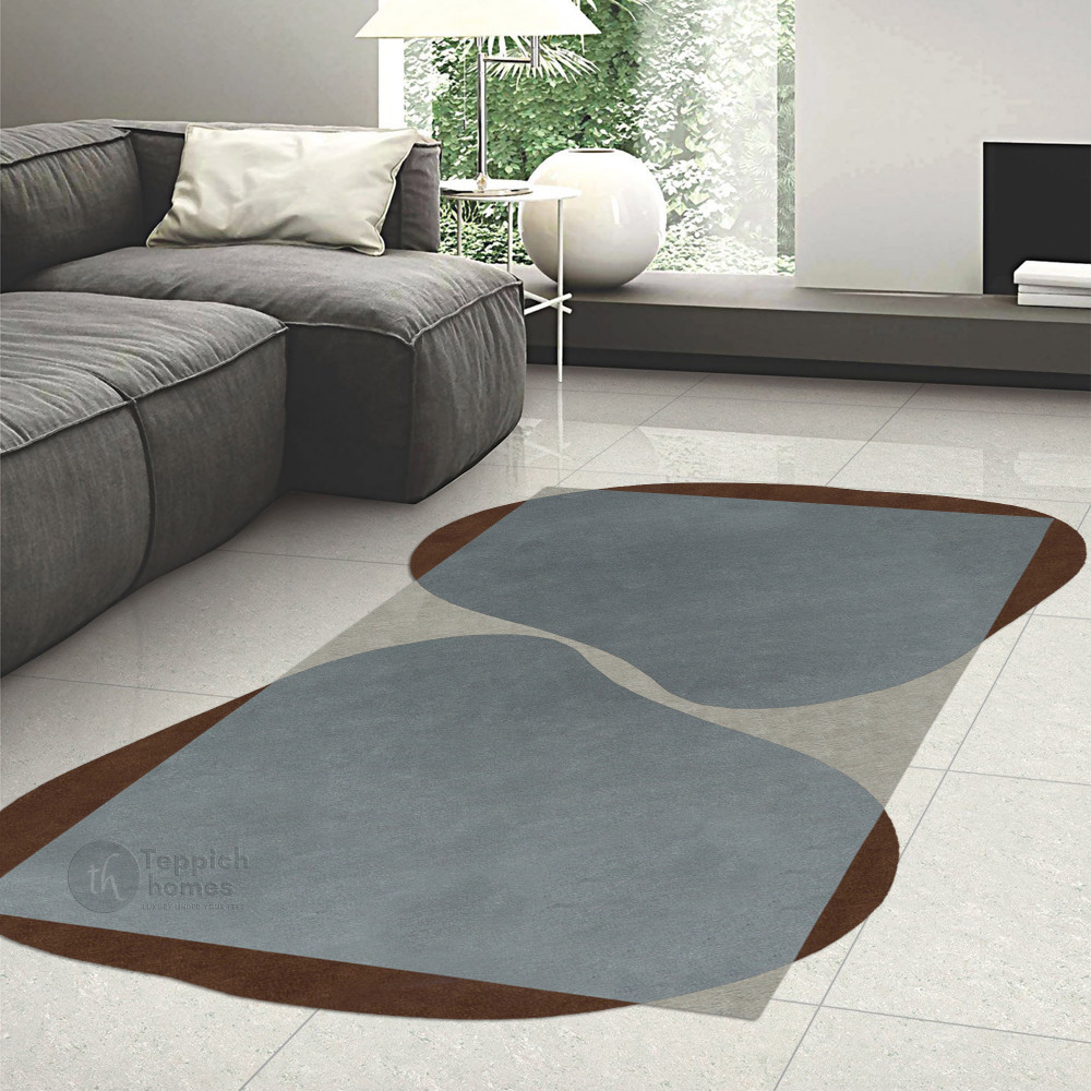 5x8 Rectangular Rug Fog Drift Rectangular Rug | 5x8 ft